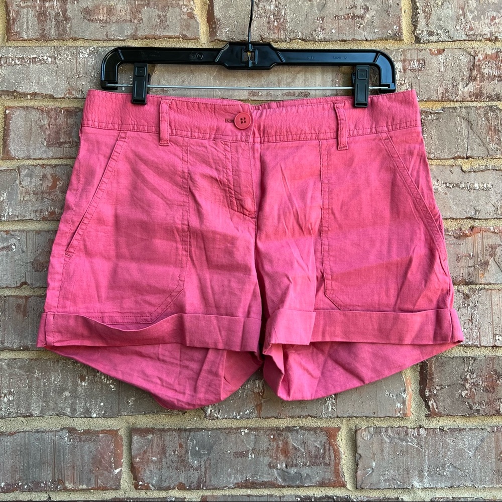 Theory pink shorts